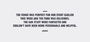 Event hire harbourside Grain Barge quote 3 Bristol